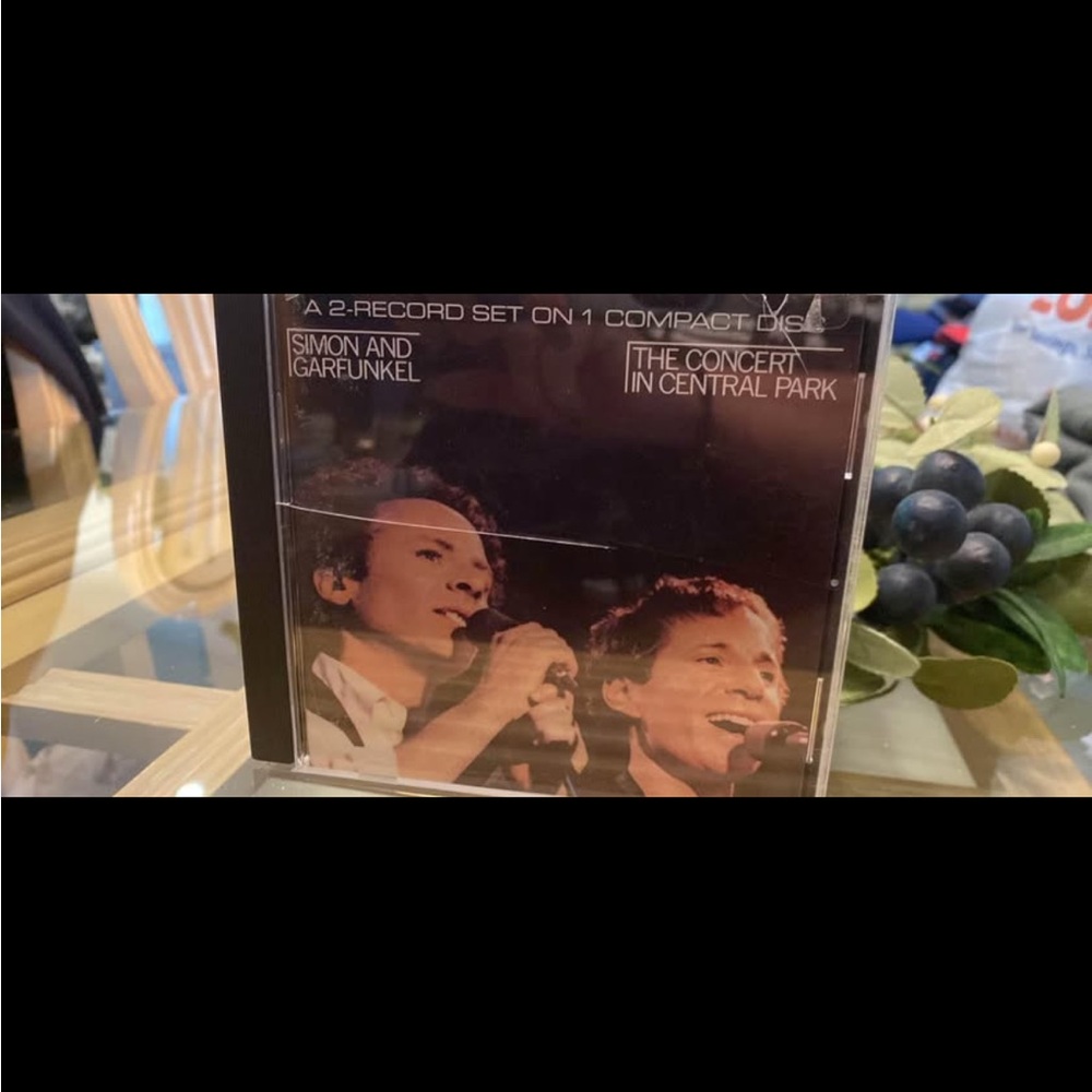 SIMON & GARFUNKEL CD The Concert In Central Park Double Record